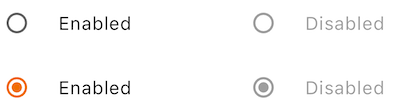 ListsRadioButton